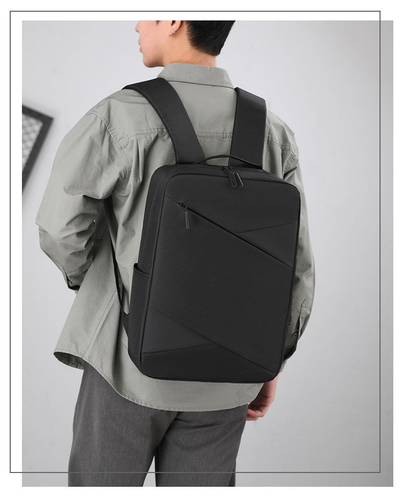 New Business Commute Business Trip Computer Backpack Men's Three-piece Set