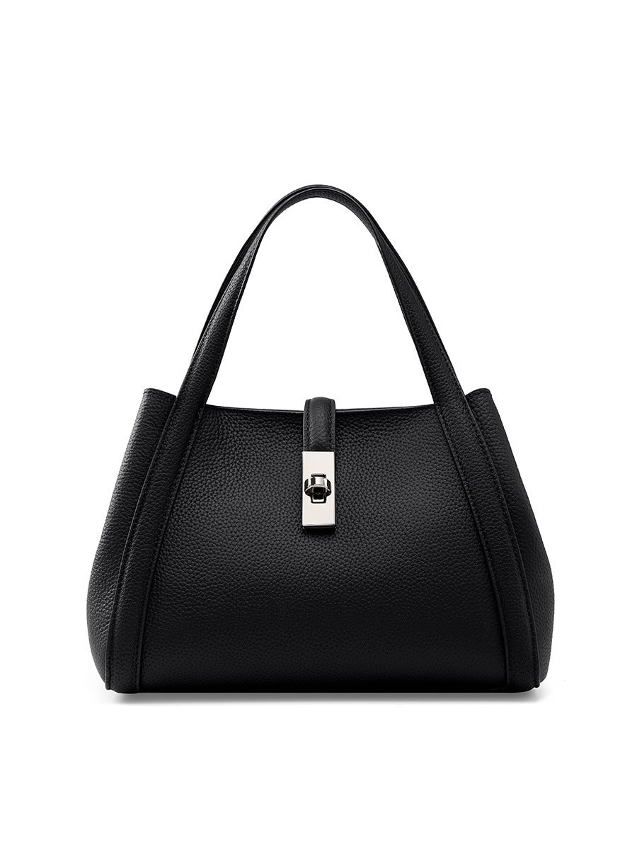 Korean-style Large-capacity Leather Handbag