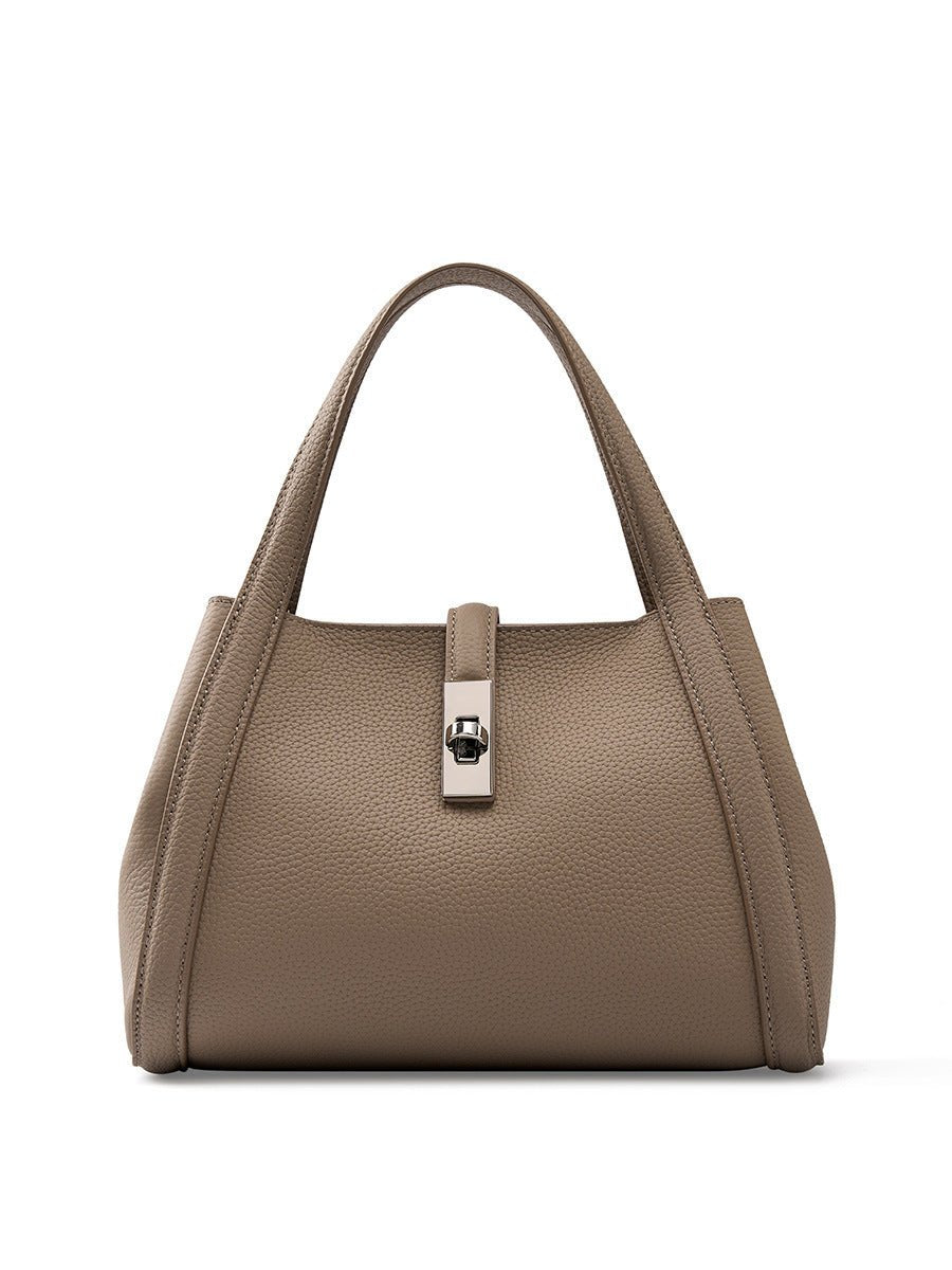 Korean-style Large-capacity Leather Handbag