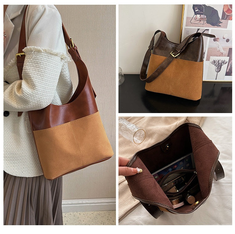 Retro Tote Bag Underarm Bag Women