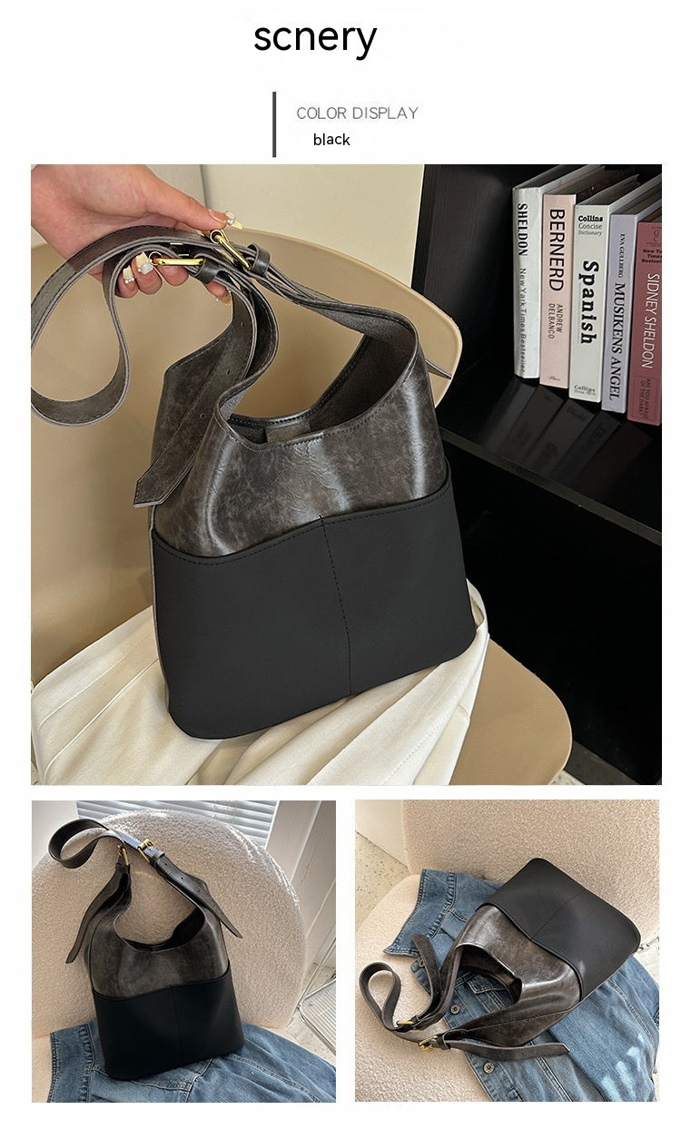 Retro Tote Bag Underarm Bag Women