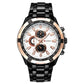 Men's Watch Business Steel Belt Quartz Watch