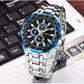 Men's Watch Business Steel Belt Quartz Watch