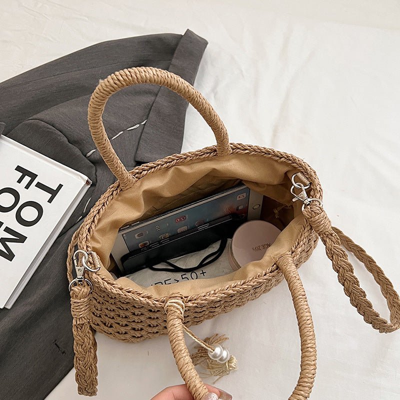 Fashion Personality Hand-Carrying Woven Bag