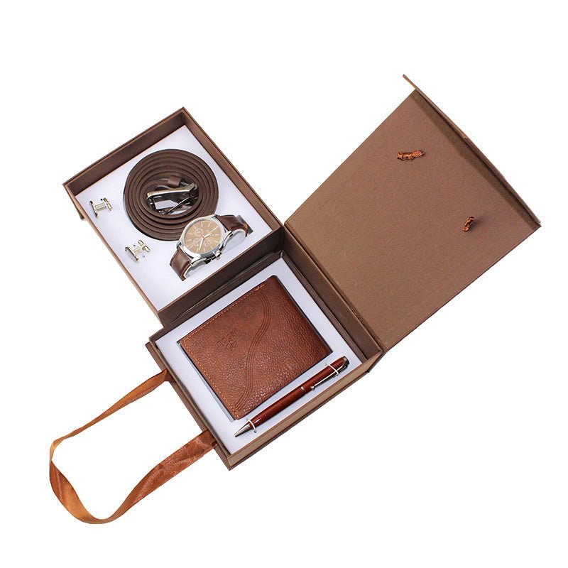 Men's Creative Packed Gift Box Watches Set