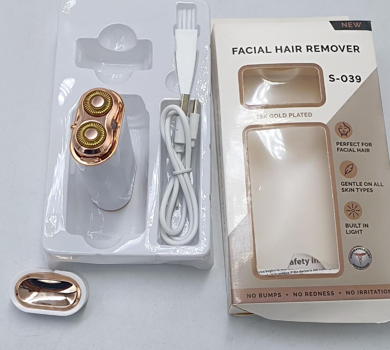 Portable Facial Hair Remover