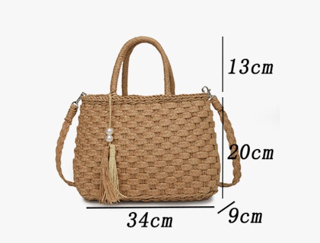 Fashion Personality Hand-Carrying Woven Bag