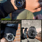 Outdoor Sports Dual Display Movement Multi-kinetic Energy Electronic Watch